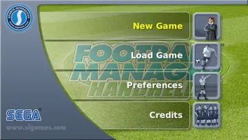 Football Manager Handheld (EU) screen shot title